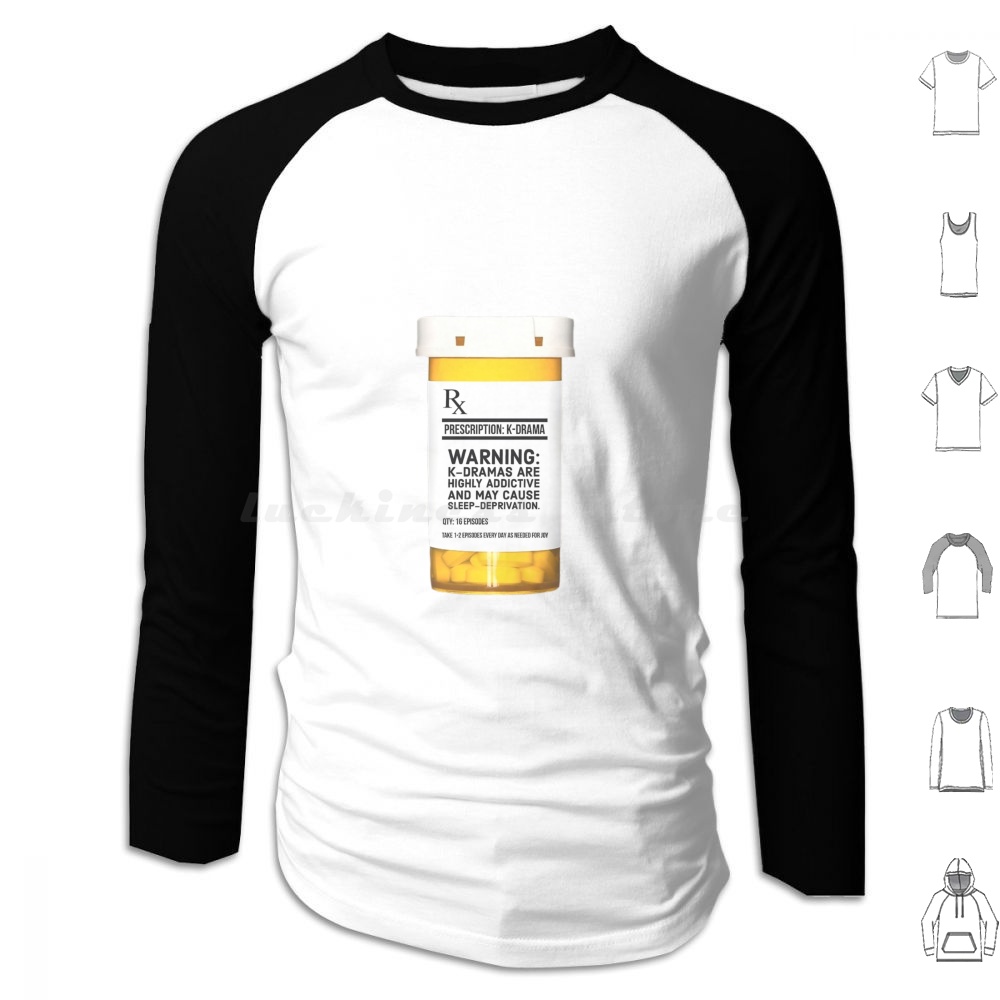 Korean Men Lifestyle - K-Drama Prescription Hoodies Long Sleeve K
