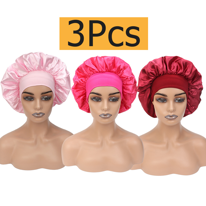 Silk Bonnet Satin Hair Bonnets - Sleeping Pack Overnight 评论和价格