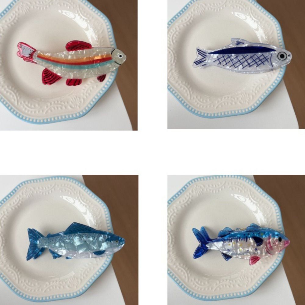 Hairpin Ocean Animal Hair Claw - Korean Lifestyle & Kids Boutique Photos 评论和价格
